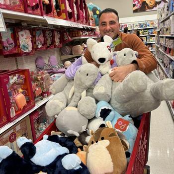 Donor Bobby Ina's annual toy shopping spree for Akron Children's celebrates 10 years