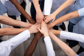 Featured Image for Circle of hands - diversity